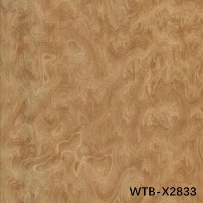 Wykonane z nowego drewna fałder Walnut Burl WTB-X2833 Grubość 0,45 mm Dostosowany do dekoracji hotelowej