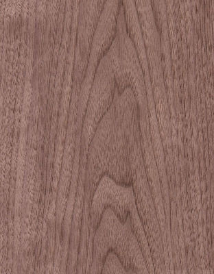 Ameryka Czarny orzech naturalne drewno finery prosto pocięte do eleganckiego mebli paneli i podłogi w 0,18-0,55 mm grubości