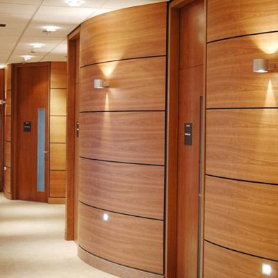 Natural American Cherry Wood Veneer Sheet Slice Flat Cut 2200-3200mm Normalny rozmiar Do dekoracji mebli