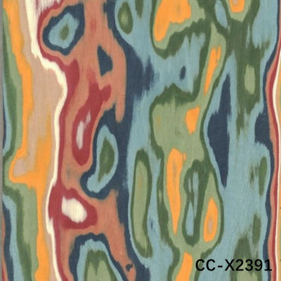 Wysokiej klasy, niestandardowy fornir z drewna, wielokolorowy, personalizowany, 0,45-0,5 mm, bez PVC X6933/X2191/X2988/X2391/X3988