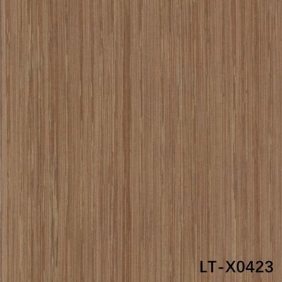 Zrekonstytucja drewna Folia Straight Grey Lati Slice Cut 0,15-0,55 mm Grubość Standardowy rozmiar 2 * 8 cali Dla skóry drzwiowej X2423/X0423/X8123