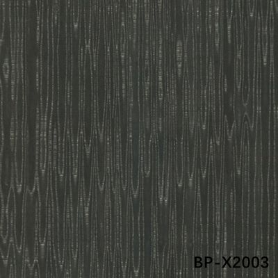 Fancy Black Pearl Wooden Veneer BP-X2003 Nowy projekt 3100mm Długość dla skóry drzwi drewnianych