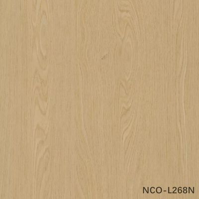 Nowy projekt inżynieryjnego chińskiego drewna dębowego NCO-L891N/L268N 0.3mm Fleeced Back For Cabinet Face