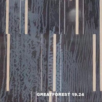 Artystyczny Parkiet drewniany Fener Symetryczny Kolaż Wzorzec geometryczny Bogaty w kolory Malowanie drewniane 0,55 mm