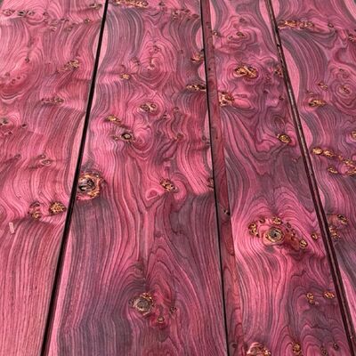 Vibrant Iridescent Plant Dyed Natural Wood Veneer, Sustainable Eco-Friendly Decorative Timber Veneer for Luxury Interior Furniture Design