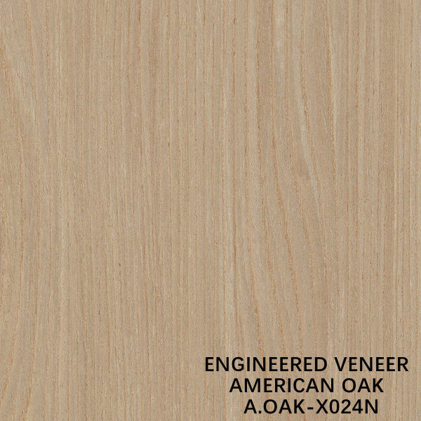 Symulacja Natural American White OAK X024N Arkusz forniru do drzwi i okien ISO