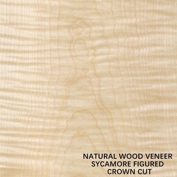 Europa Naturalna figura Fornir z drewna jaworowego Płaska korona Grubość cięcia 0,5 mm do barwienia i szafki