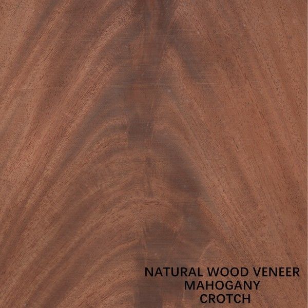 Fleeceed Back Naturalny fornir z drewna mahoniowego 0,5 mm Specjalne krocze do dekoracji hotelu