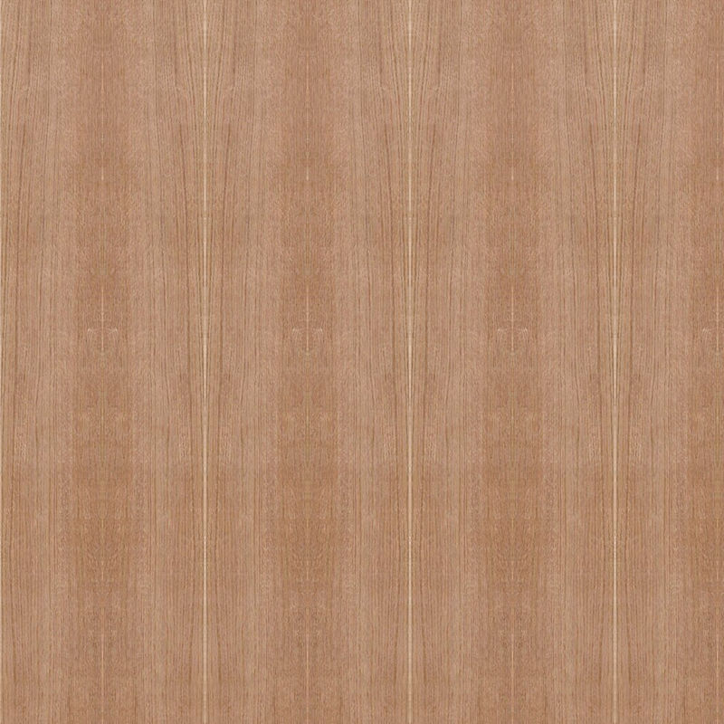 Naturalny fornir z czerwonego dębu Fancy Mdf / płyta wiórowa proste ziarno do paneli szafek o długości 2440/2745/3050 mm