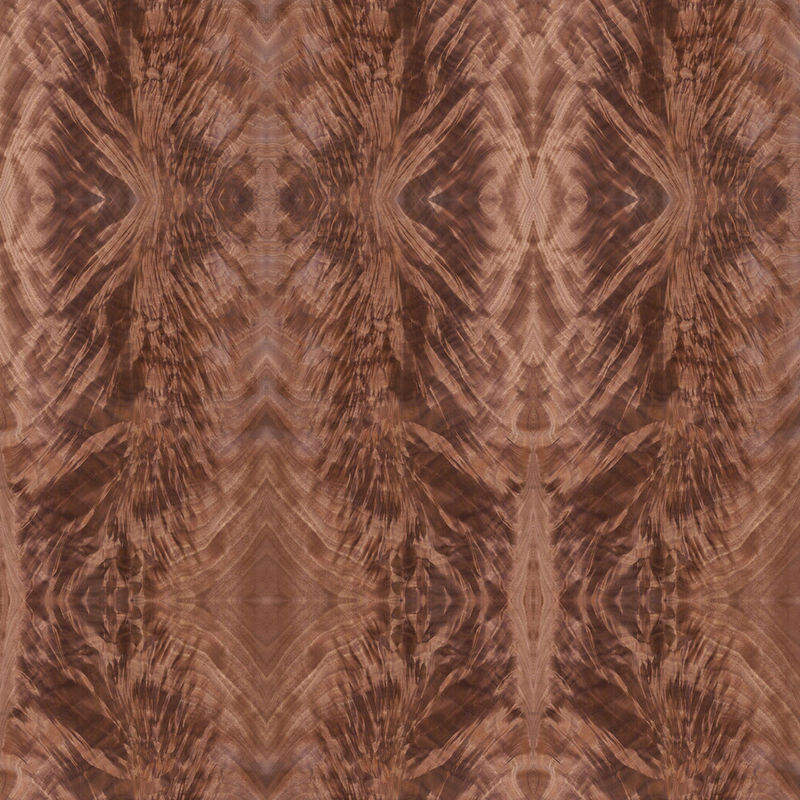 Panel hotelowy Naturalny Okoume Crotch Specjalny fornir fornirowany 2745 mm Wydłużony rozmiar Można dostosować usługę