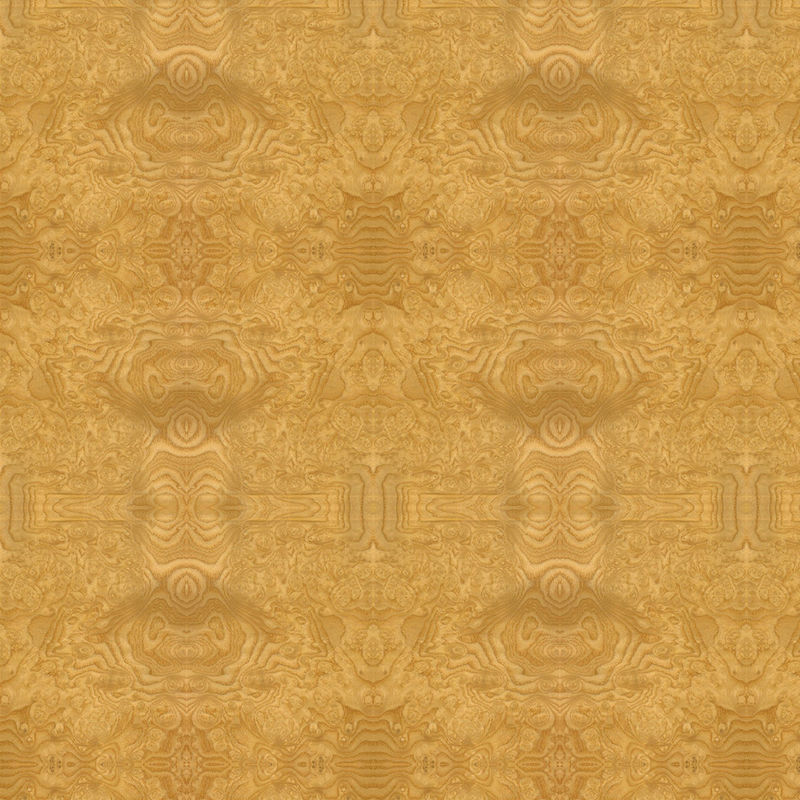 Wydłużony rozmiar 2745 mm w obliczu naturalnego jesionu Burl Fornir drewniany bez farby Panel ręczne łączenie do dekoracji hotelu