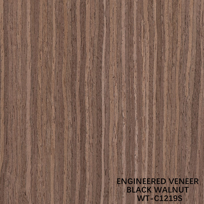 3100 mm Rozmiar wydłużony Walnut Wood Veneer Quarter Cut Straight Grain For Door Skin