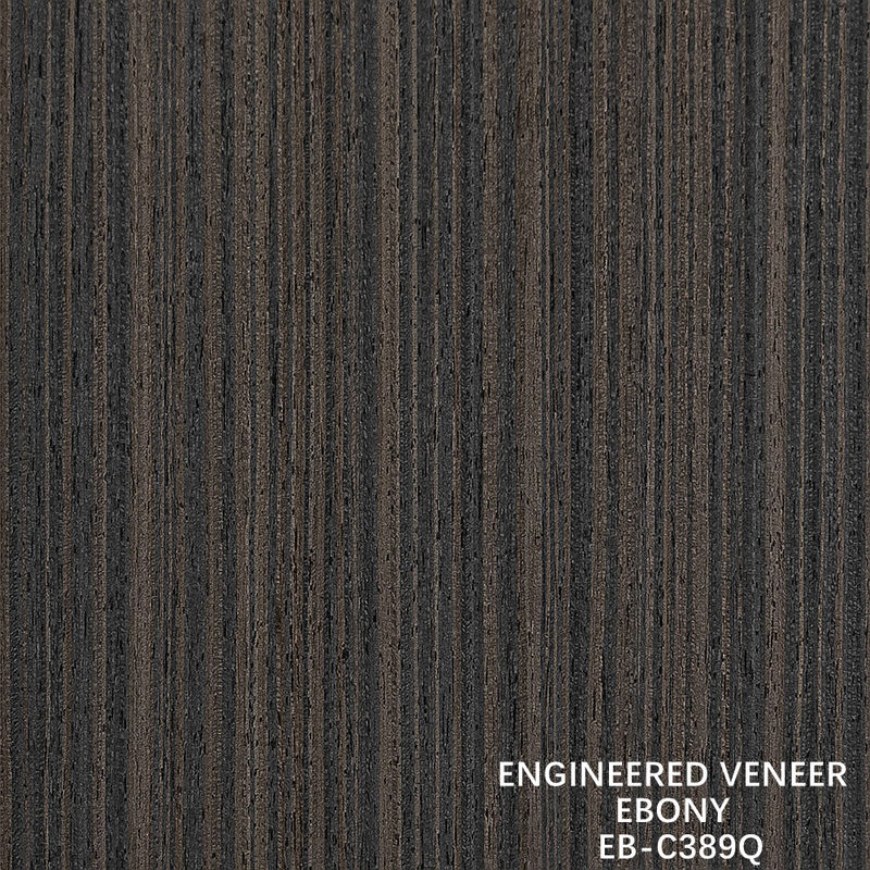 Brązowy inżynieryjnie drewniany wino EB-C389Q / 916Q / 1238Q / 1320Q Quarter Cut Ebony Wino Fineline dla drzwi i szafy twarzy