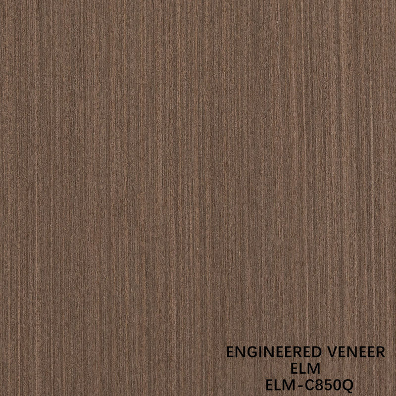 0.5mm Inżynierowane płytki z drewna wiórkowego dla eleganckich paneli 2500-3100mm wydłużone czwarte cięcia kolor brązowy ELM-580Q/125Q/1278Q