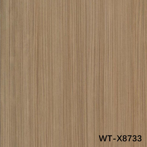 Wysokiej klasy odtworzone fałdowanie drewna naturalny orzech Wt-X8733 brązowy prosty 2250mm do szafki twarzy E0 klasy fabryki