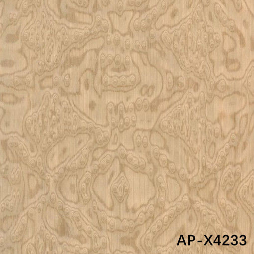 Ash Sapele Pommele Inżynieryjne Finery Drewniane Standard Size 2500 * 640mm X4233 dla drzwi i szafy