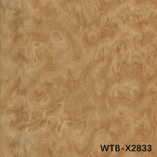 Wykonane z nowego drewna fałder Walnut Burl WTB-X2833 Grubość 0,45 mm Dostosowany do dekoracji hotelowej