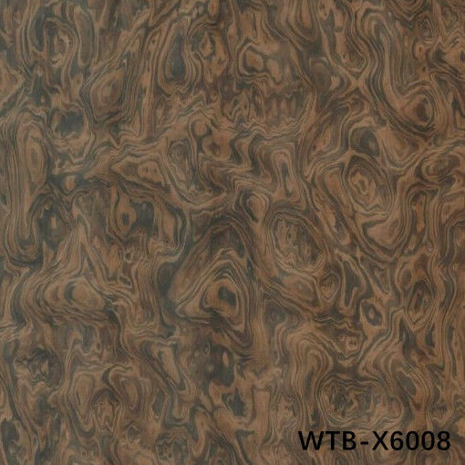 Zmodyfikowana fałda drewna z europejskiego orzecha walnut 0,35-0,52 mm WTB-X6008 Fleeced Back dla żeglugi i jachtu