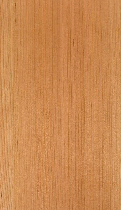 Natural American Cherry Wood Veneer Sheet Slice Flat Cut 2200-3200mm Normalny rozmiar Do dekoracji mebli