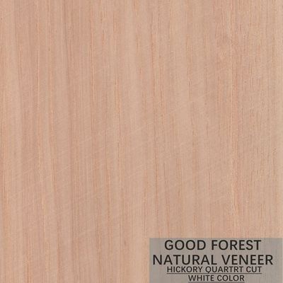 Naturalna okleina z drewna Hickory Dwukolorowa popularna okleina drewniana z drewna FSC
