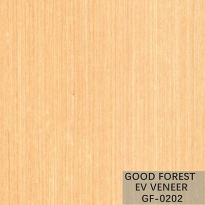 Okleina drewniana Anigre firmy Cabinet Engineered Żółta 0,15-0,55 mm Cięta w plastrach, naturalna