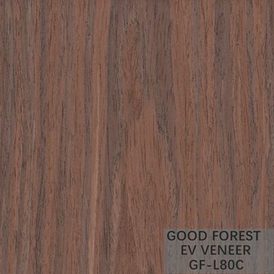 Zaprojektowany niestandardowy odtworzony fornir drewniany Padauk