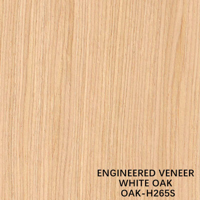Slice Cut Technics Man Made Wood Fornir Biały dąb Quarter Cut H265S