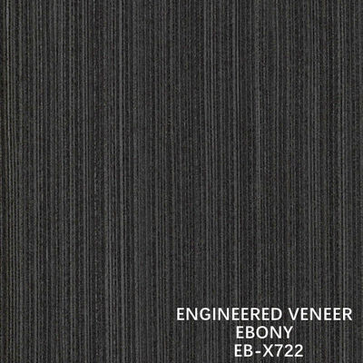 Drzwi I Okna Slice Cut Recon Ebony Fornir X722 Fineline Grain Czarny Kolor ISO
