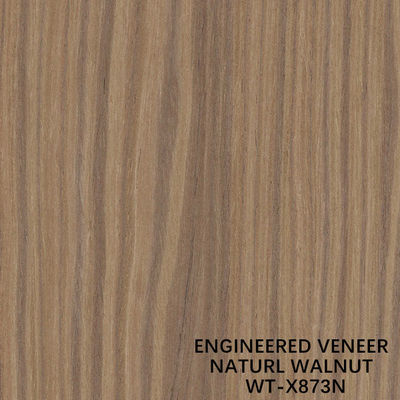 Top A Fornir drewniany Fornir naturalny Orzech ćwiartkowy Ziarno 2030/2500/2800/3050 mm Długość