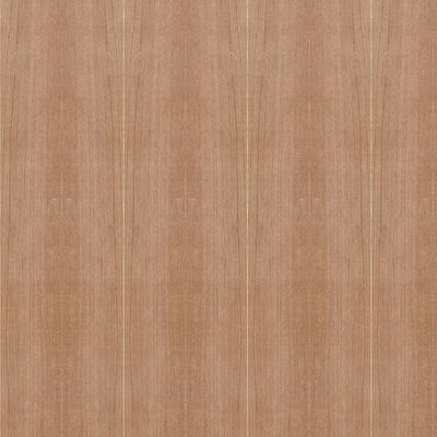 Naturalny fornir z czerwonego dębu Fancy Mdf / płyta wiórowa proste ziarno do paneli szafek o długości 2440/2745/3050 mm