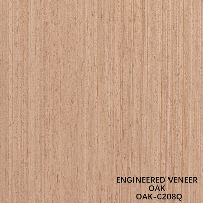 Amerykański dąb fornir inżynieryjny cięty ćwiartkowo o grubości 0,5 mm do frontów drzwi i szafek OAK-208Q / 373S / 1092S / 1103S / 1188C