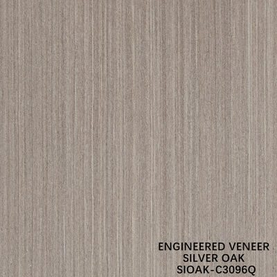 Fancy Recompose Wooden Veneer Of Silver Pear Slice Cut Technics For Straight Grain Width 1280mm Splicing For Door Skin SOAK-3096Q/9416Q/6331Q/6333Q/6334Q