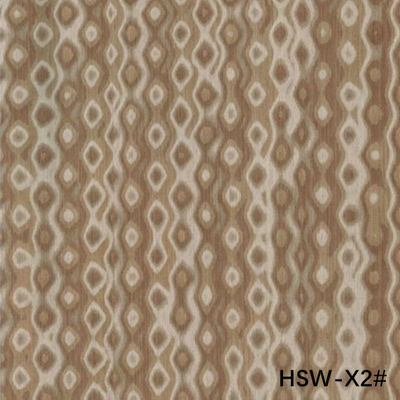 Wysokiej klasy odtworzone drewno warstwowe dziurkowane drewno kwadratowe HSW-X2# Zindywidualizowane 0,55 mm Do paneli ściennych China OEM Factory