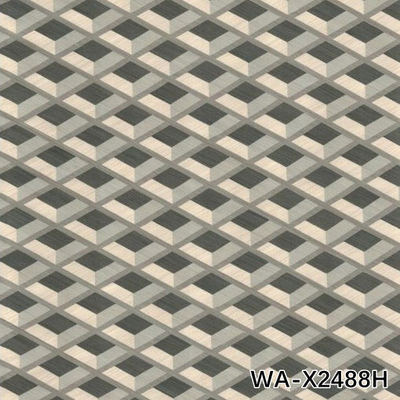 Wysokiej klasy specjalnie wykonane drewniane podszewki sieci tekstura rozmiar wydłużony dla dekoracji hotelowej WA-X2488H