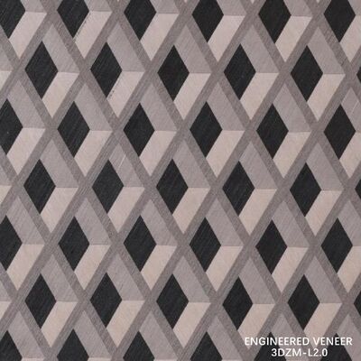 3D 0,5 mm Custom Wielkiego Rozmiaru Bezszwoja Finera FSC Certyfikowana, Wysokiej Jakości i Trwała 3DZM-L2.0